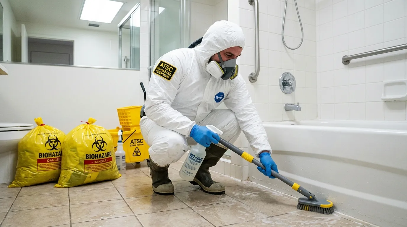 Decontamination equipment deployed for Blood Cleanup in Hellertown